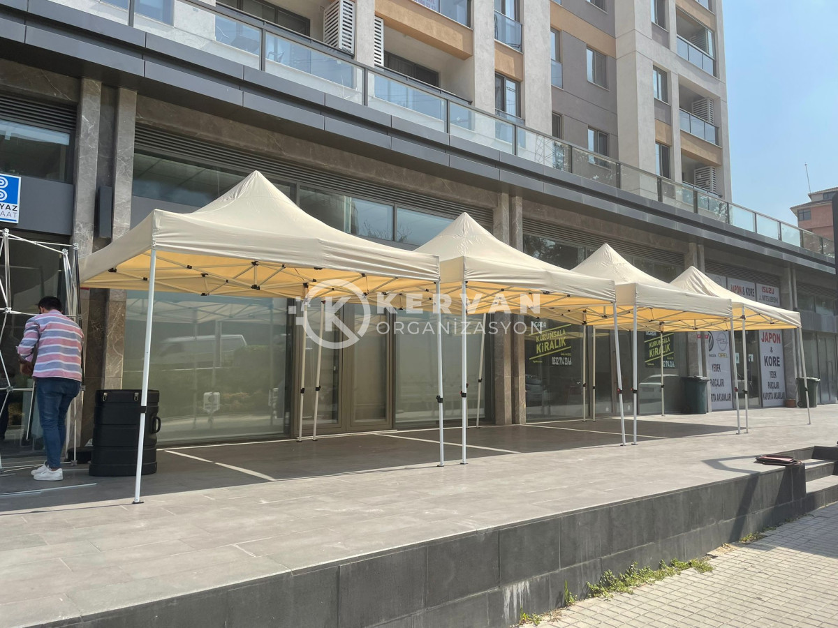 3x3 Akordiyon Çadır Kiralama 