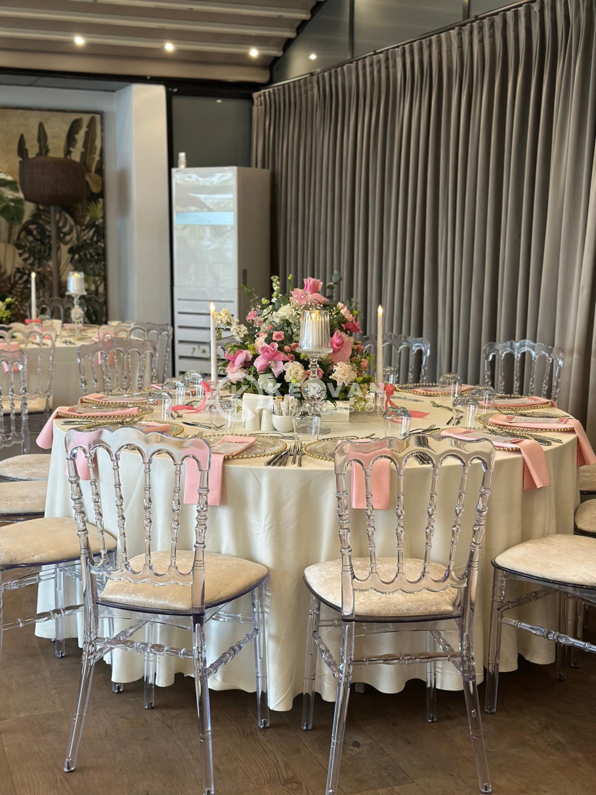 Çiçekli Nişan Süsleme