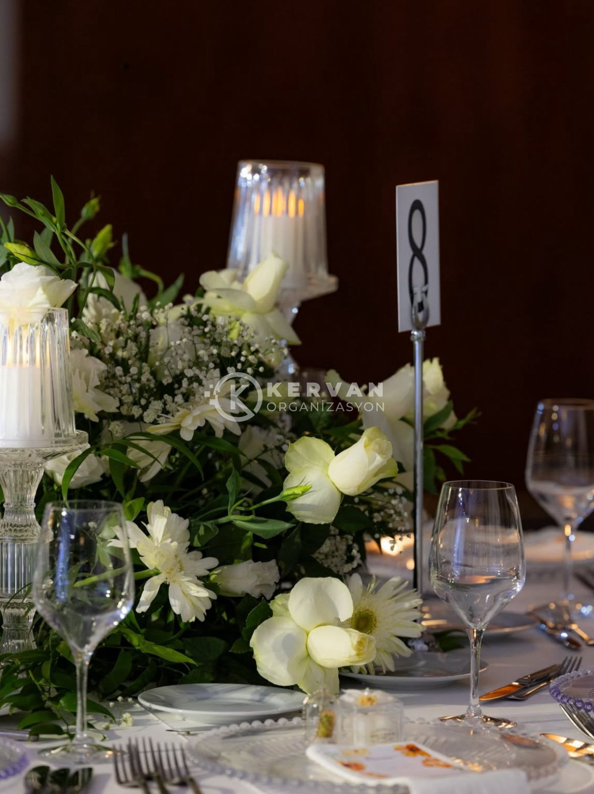 Çiçekli Nişan Süsleri