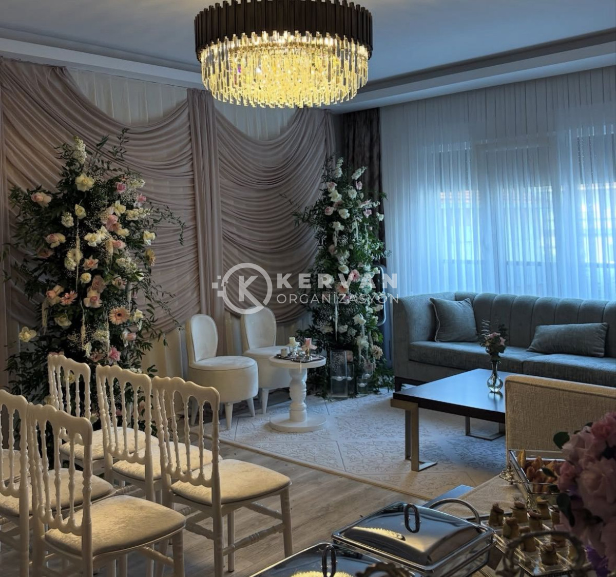 Evde Nişan Organizasyonu