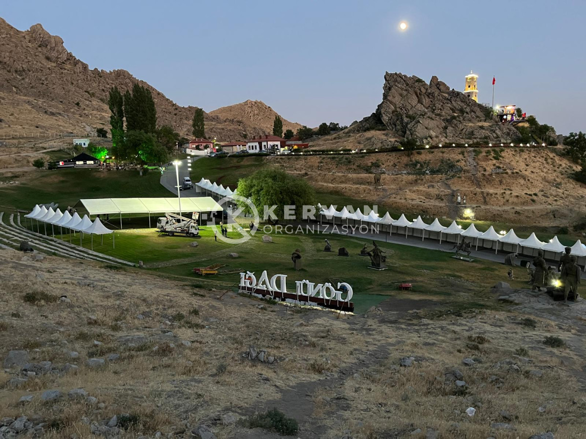 Festival Kubbeli Çadır Kiralama