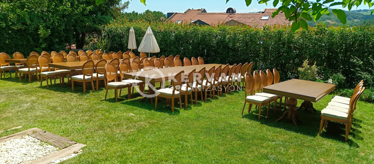 Kır düğünü malzemeleri kiralama