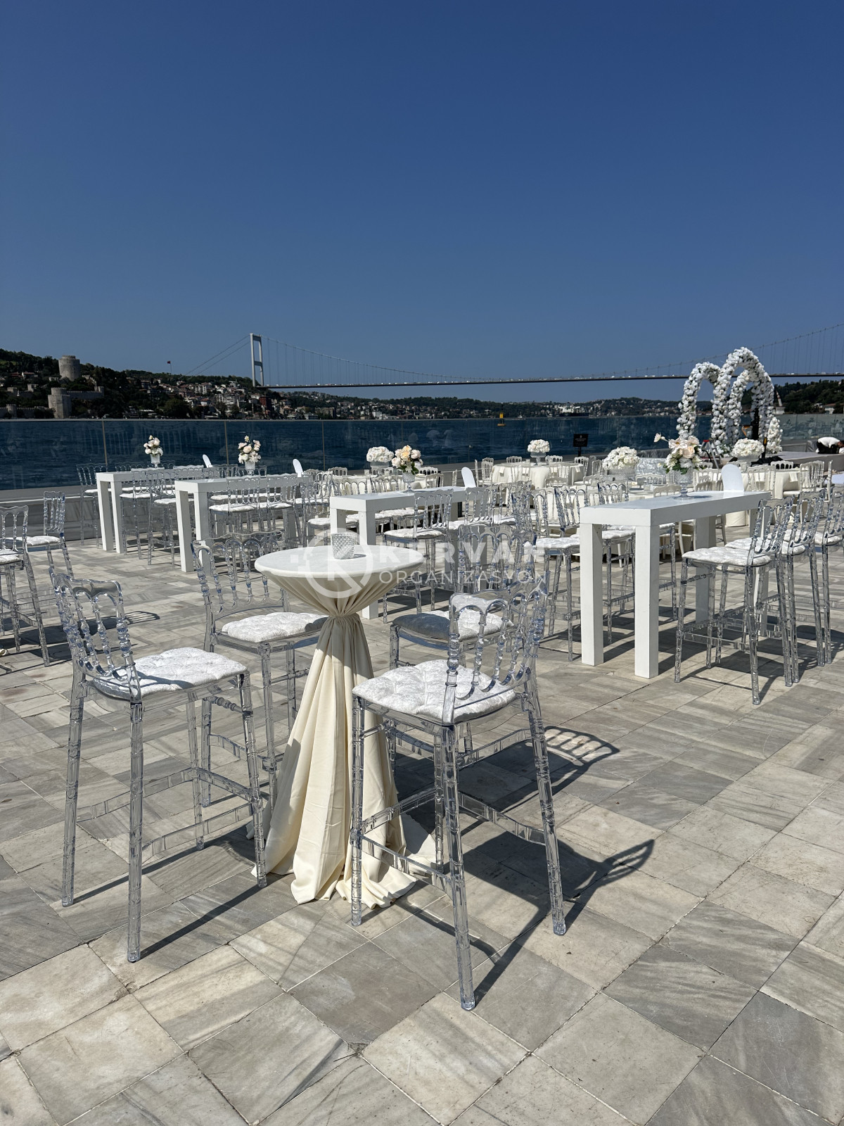 Küçüksu Kasrı Nikah Kokteyli Organizasyonu