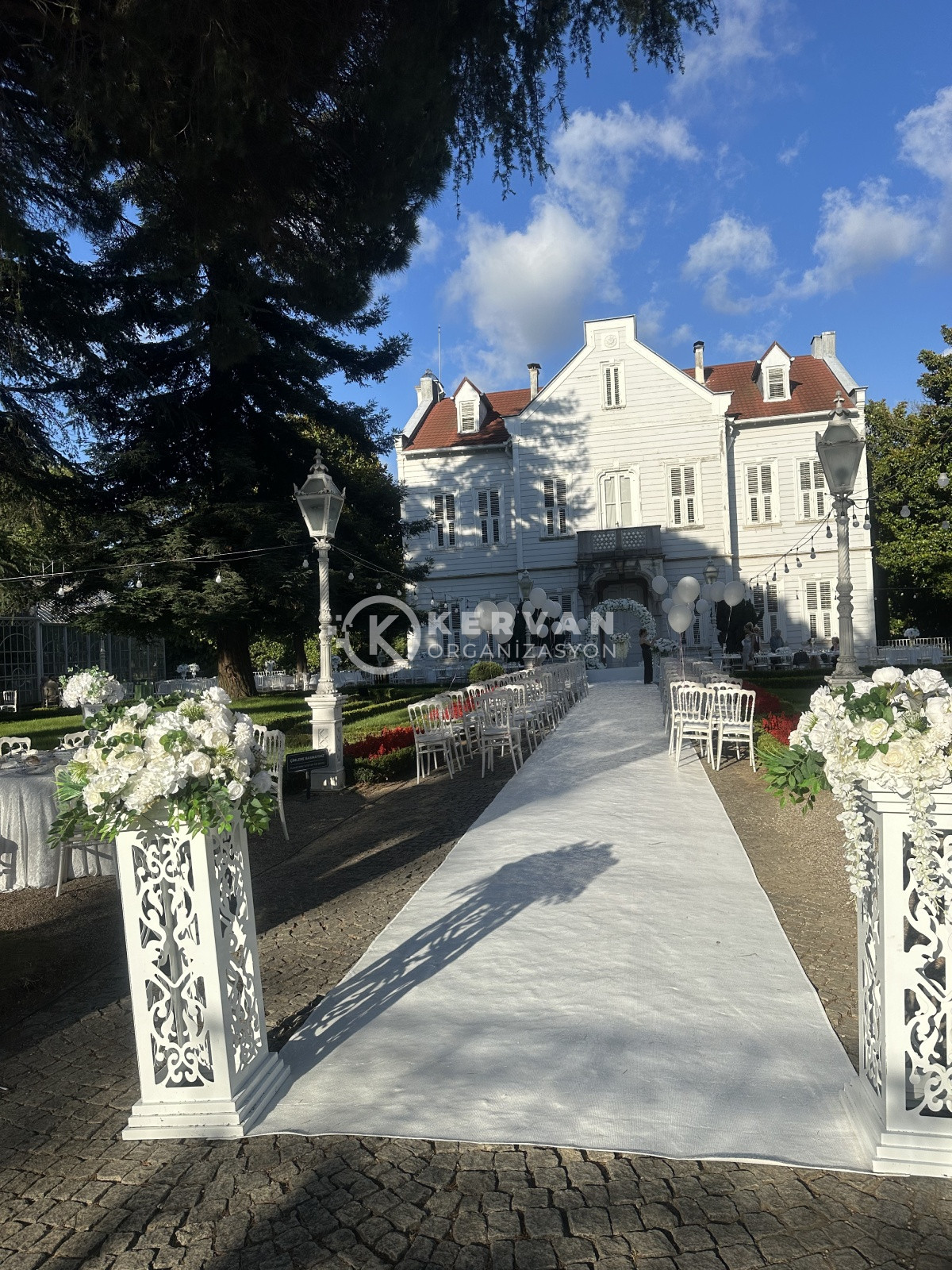 Maslak Kasrı Nikah Alanı Giriş Süsleme