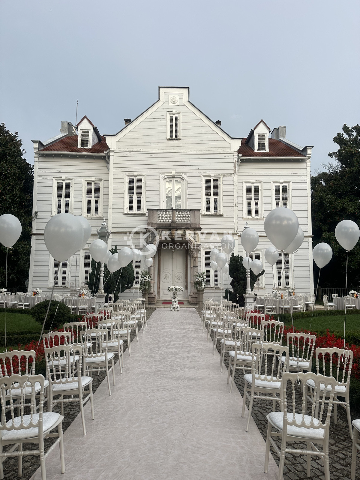 Maslak Kasrı Nikah Süslemeleri