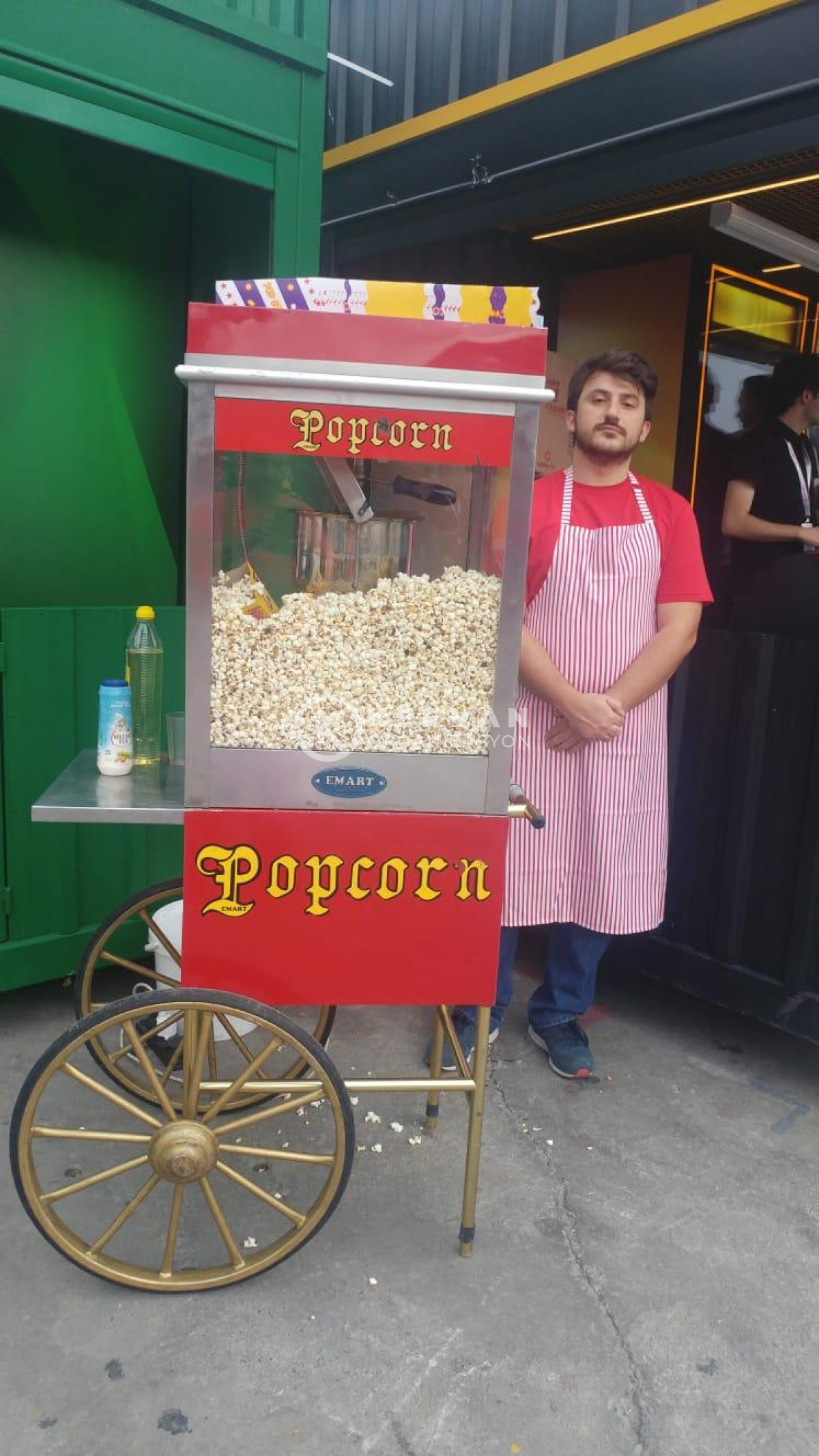 Popcorn Arabası Kiralama