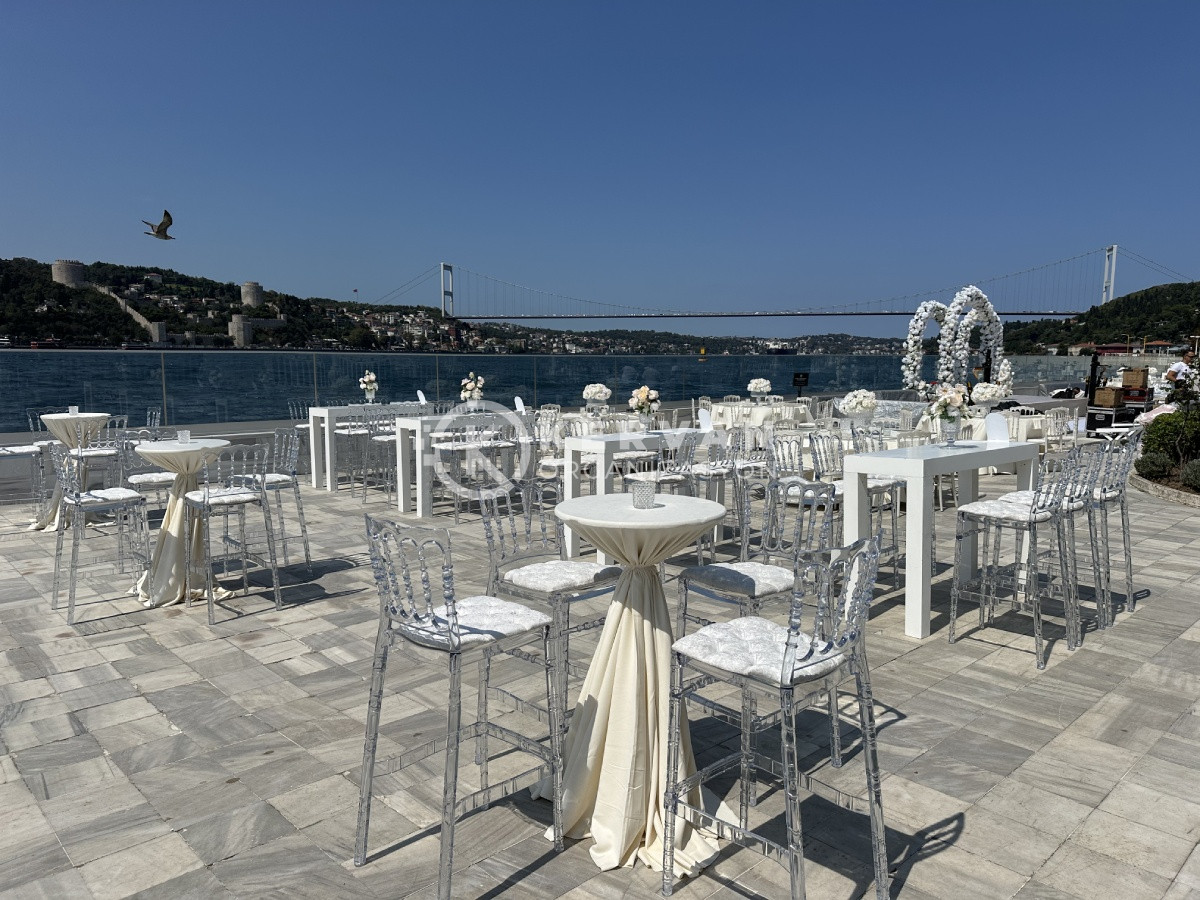 Şeffaf Pleksi Bar Sandalyesi Kiralama
