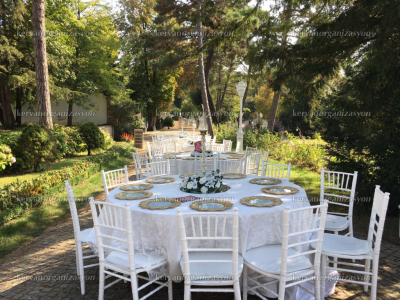 Düğün Organizasyonu Malzemeleri Kiralama