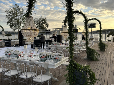 Kır düğünü organizasyonu nikah alanı konsepti