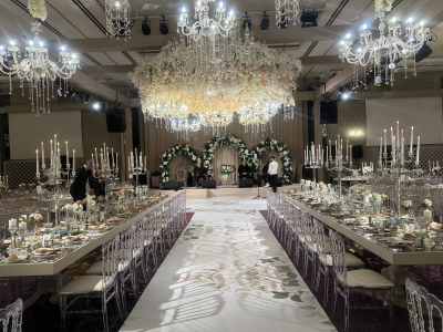 Lüks Otel Düğün Süslemeleri
