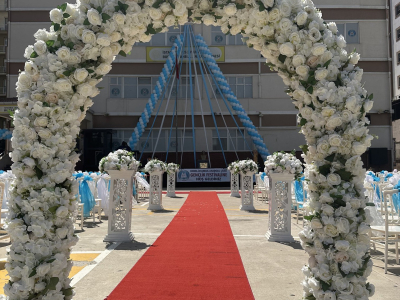 Mezuniyet Töreni Organizasyonu Alan Süsleme