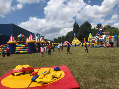 Piknik İçin Şişme Oyun Parkları