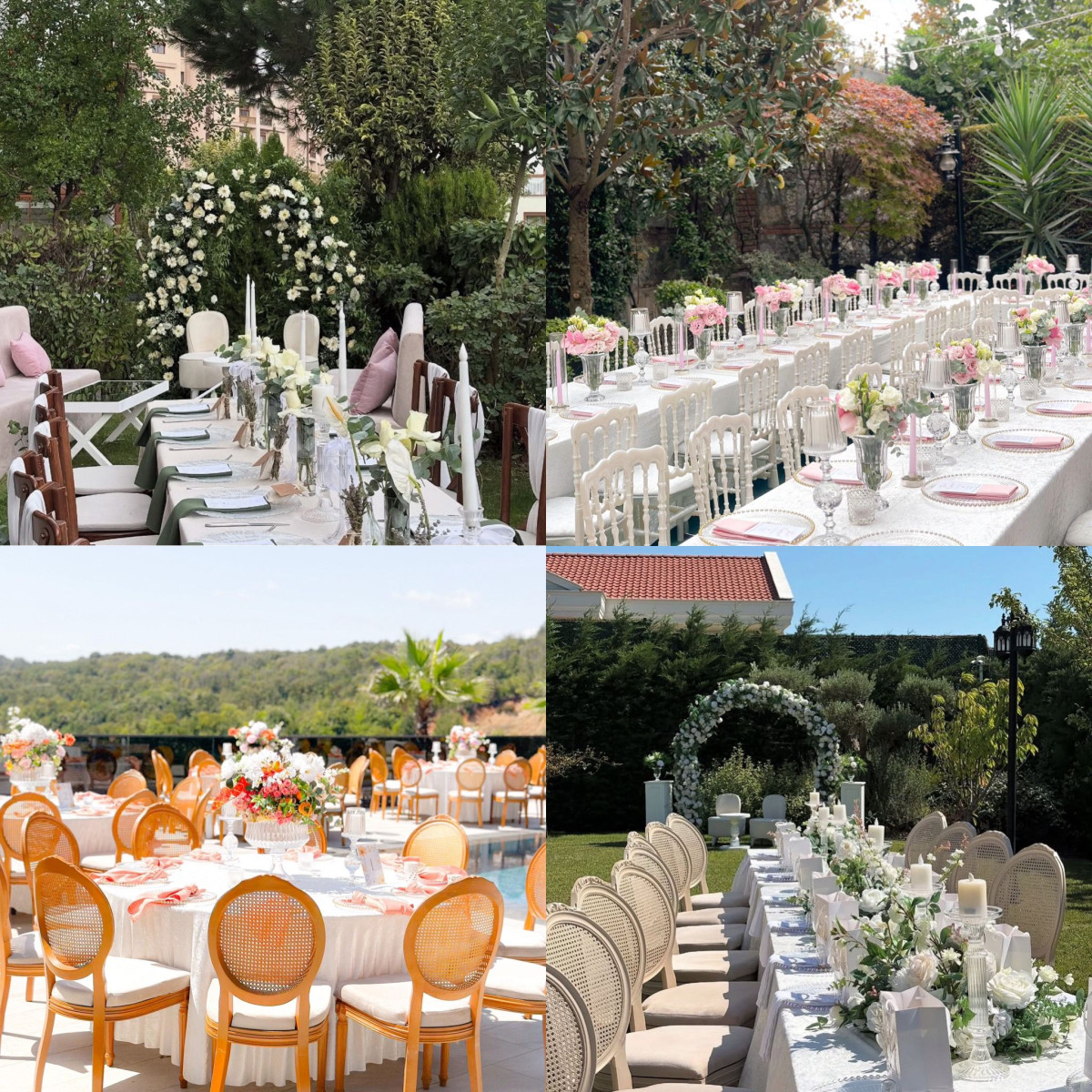 Nişan İçin Masa ve Sandalye Kiralama